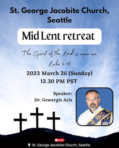 Mid Lent retreat